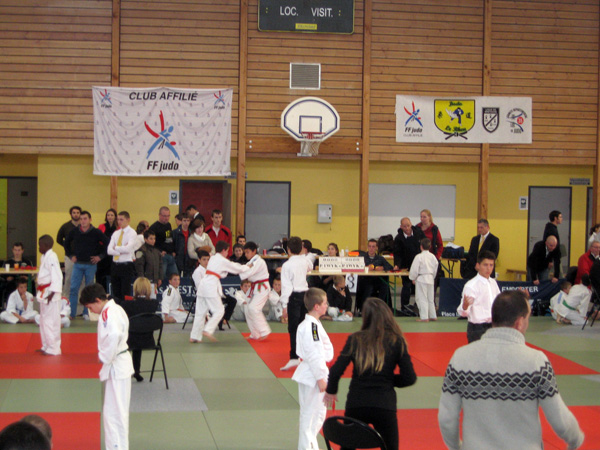 Randori  pendant la compétition